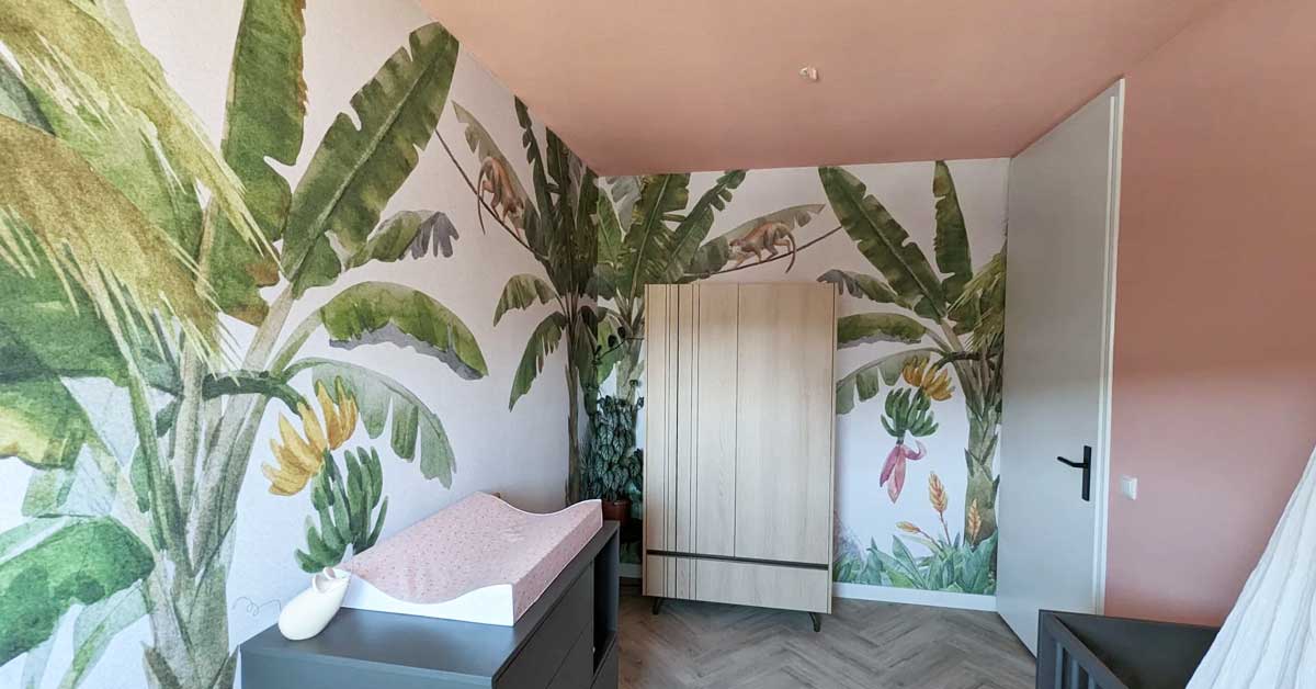 Papier Peint Panoramique jungle pour enfants