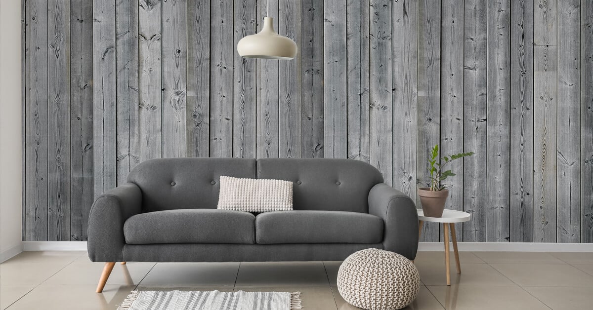 Papier peint gris