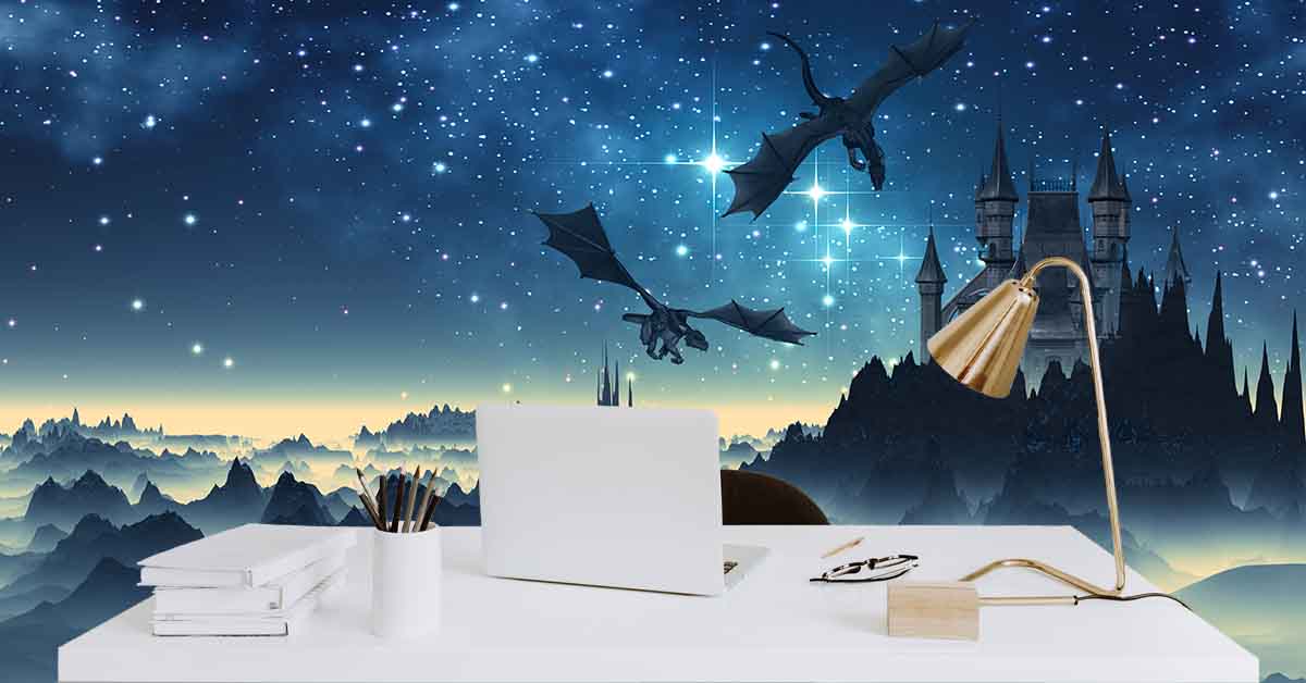 Papier peint Harry Potter 