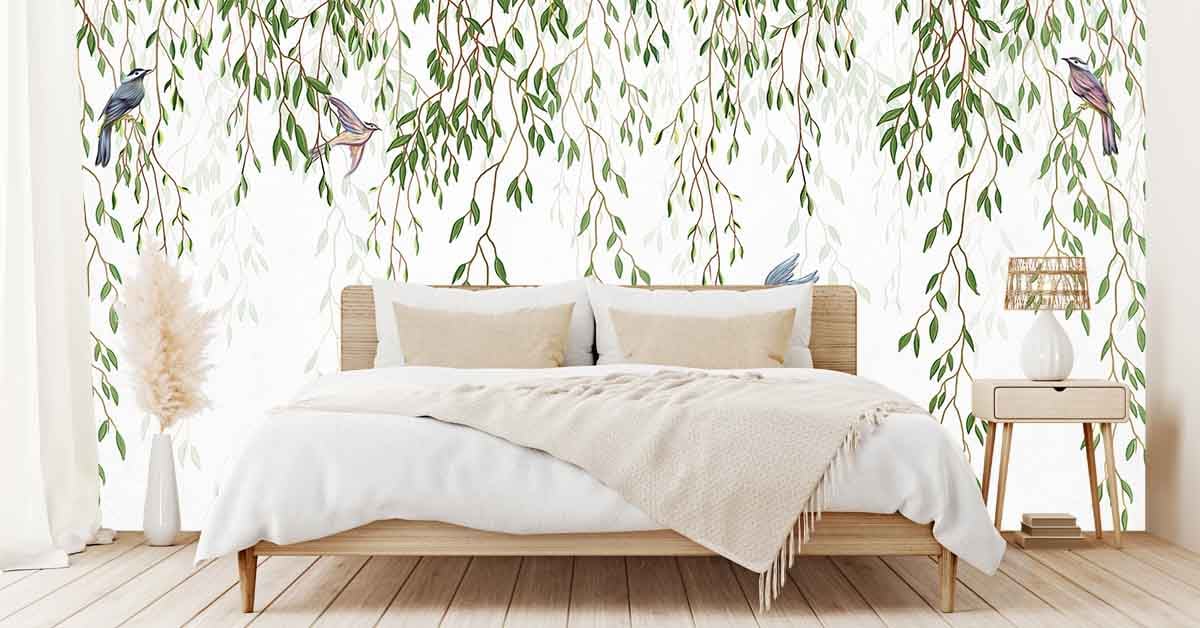 Papier Peint oiseaux