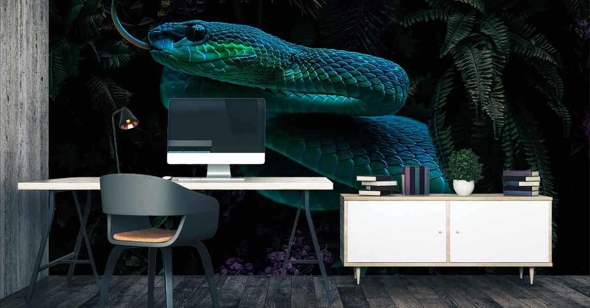 Papier peint Serpent