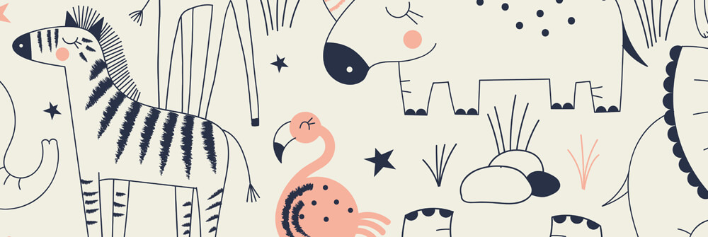 Papier Peint Panoramique avec Motifs Papier Peint Panoramique avec Motifs