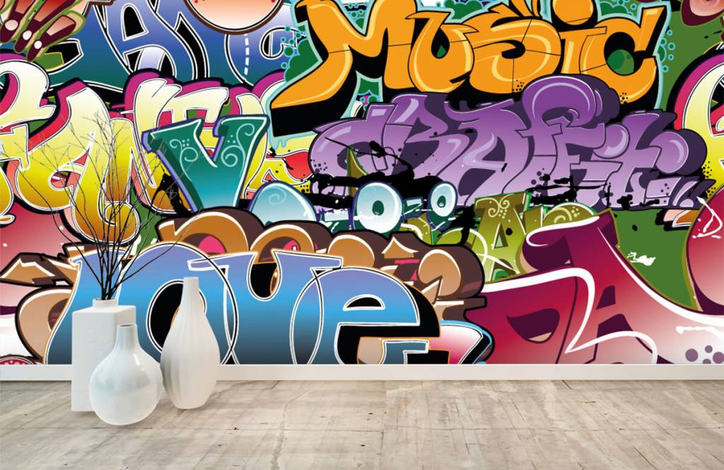 Graffiti - Graffitis signés - Chambre d'adolescent 8