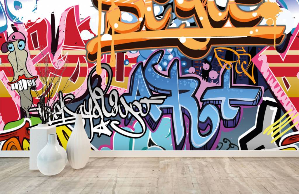 Graffiti - Texte graffiti  - Chambre d'adolescent 8