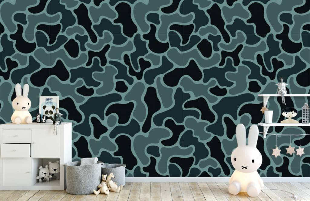 Other - Camouflage vert gris  - Chambre des enfants 6