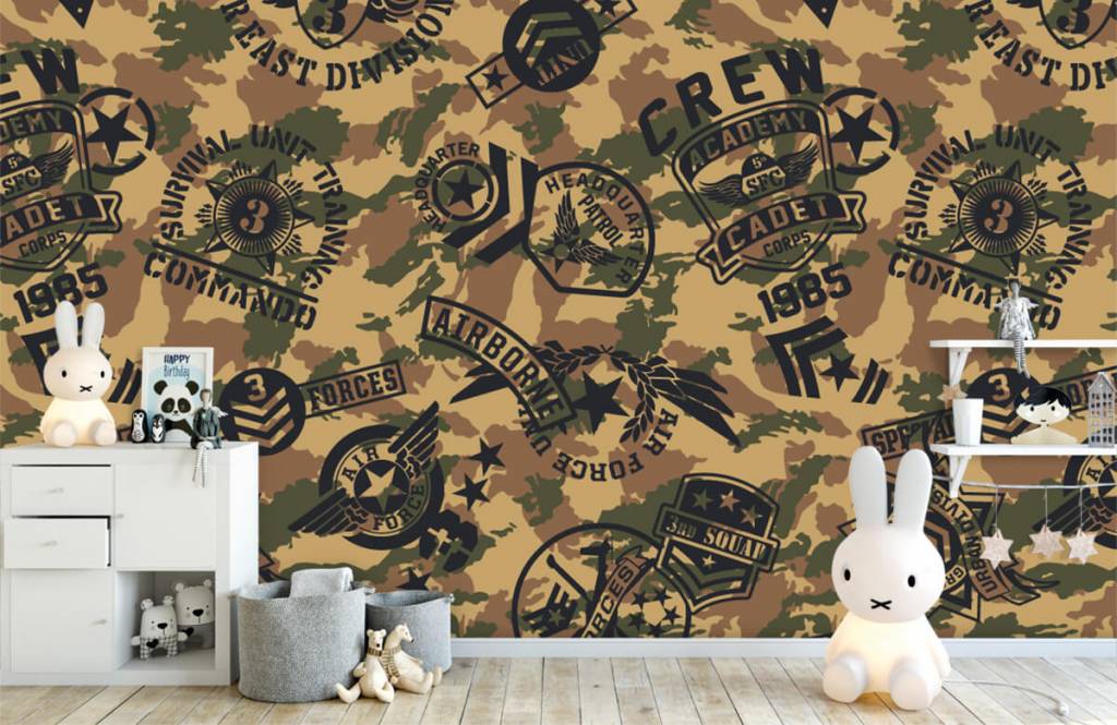 Other - Camouflage avec logos  - Chambre des enfants 4