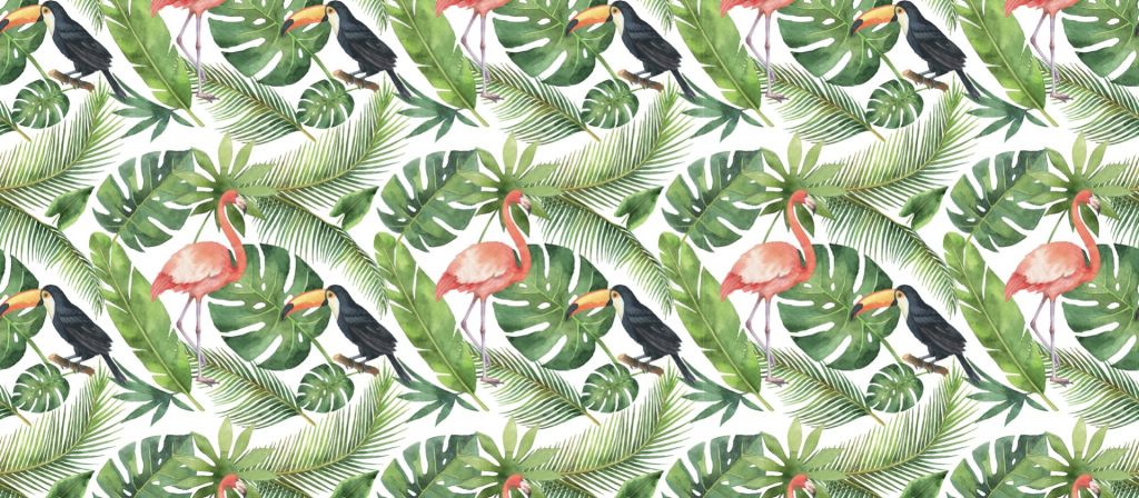 Motif de la jungle