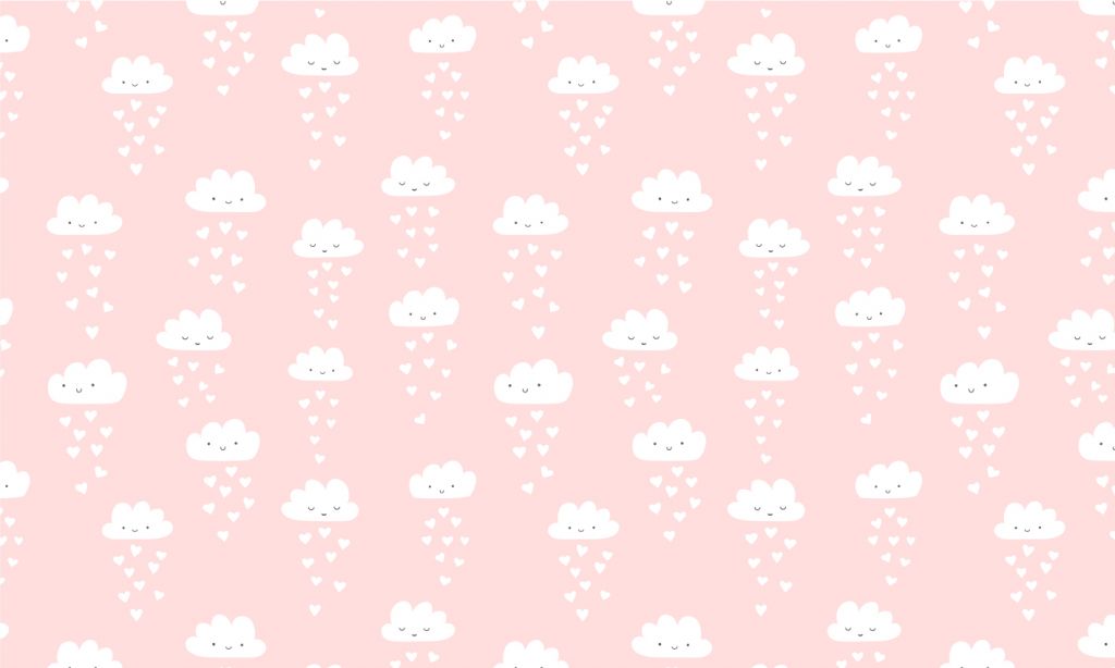 Nuages et cœurs