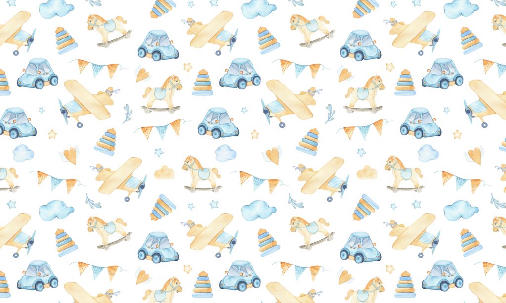 Jouets d'aquarelle