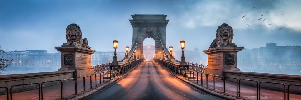 Pont à chaîne à Budapest