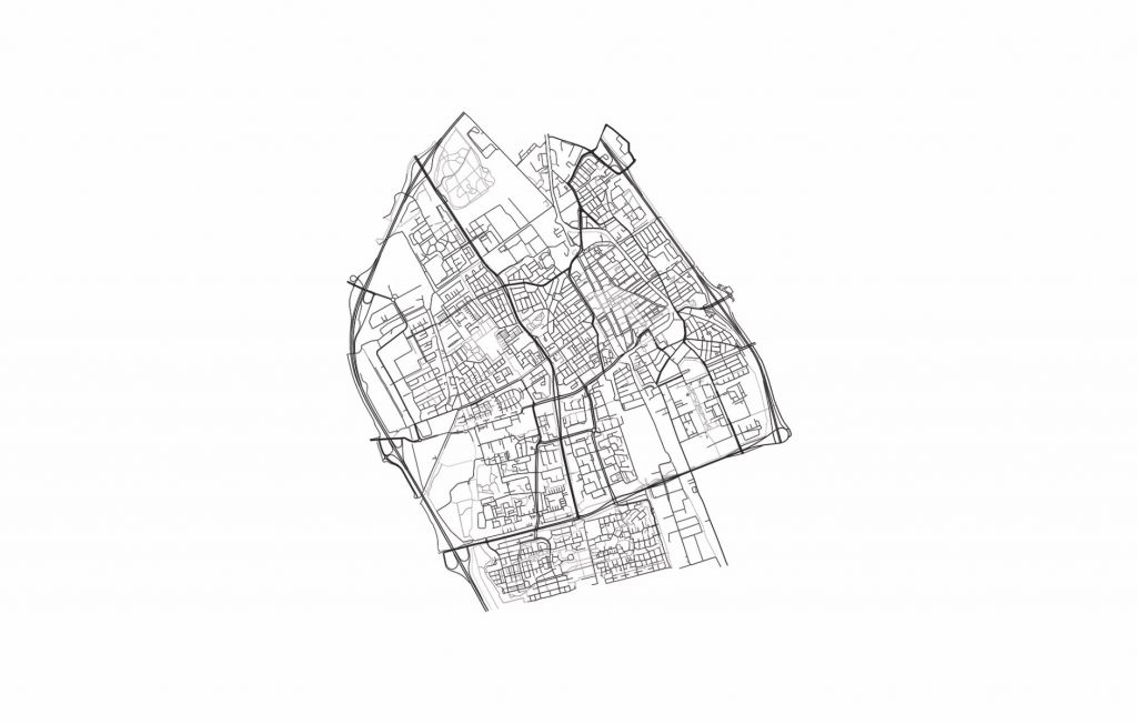 Carte de Delft, blanc