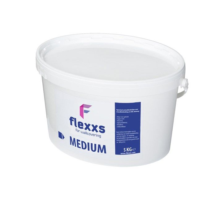 Flexxs colle pour MuralTex , Medium 5 KG / 25m2 (Supports normaux)