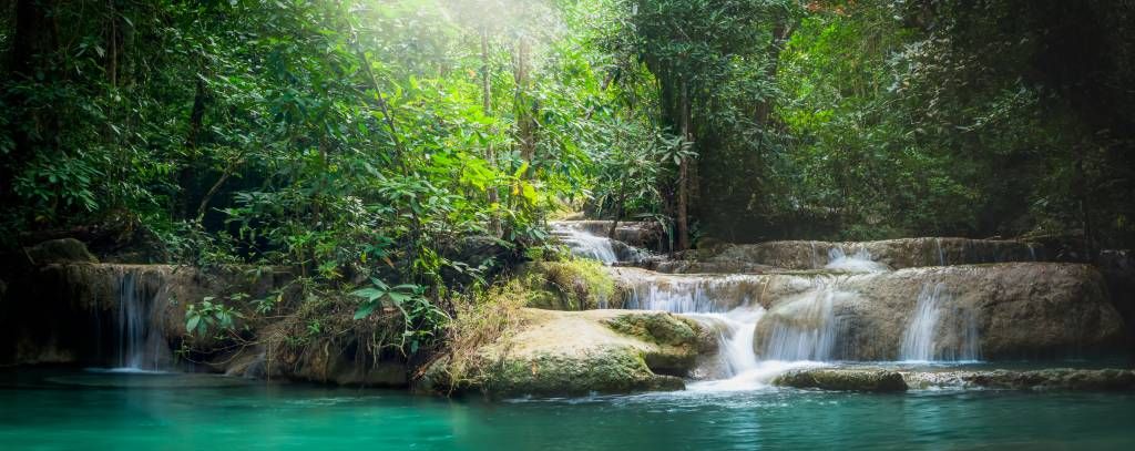 Cascade d'Erawan en Thaïlande