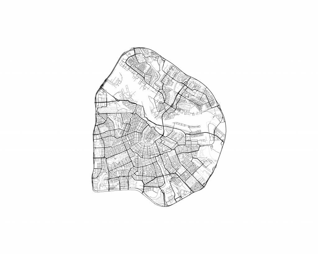 Plan d'Amsterdam, blanc
