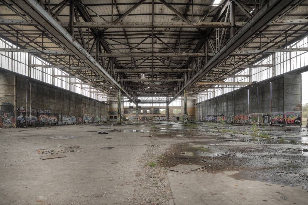 Ancien aéroport allemand