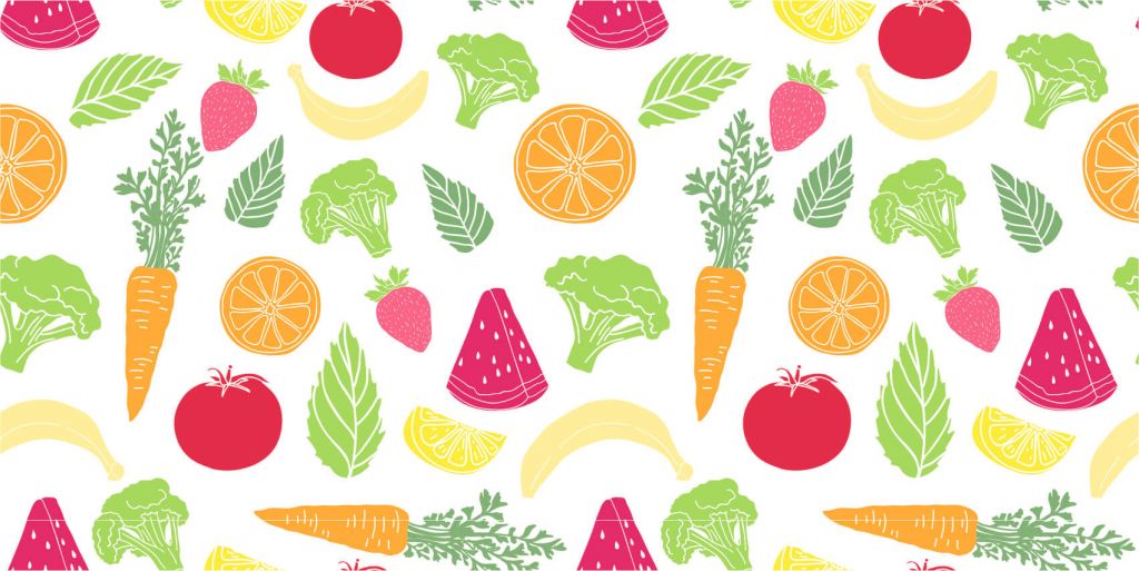Dessins fruit et légumes