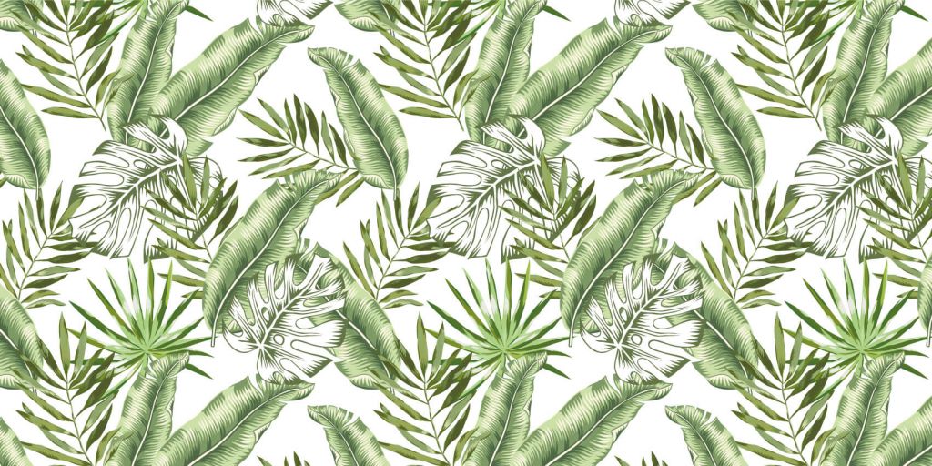 Feuilles tropicales