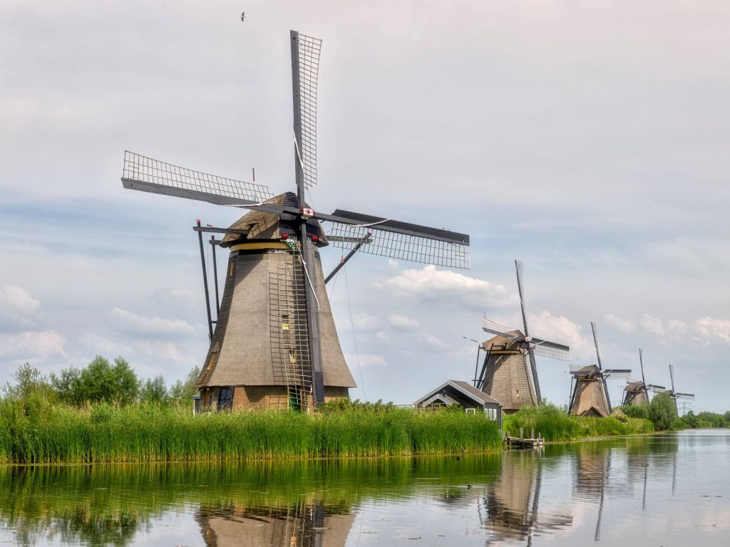 Moulins Kinderdijk