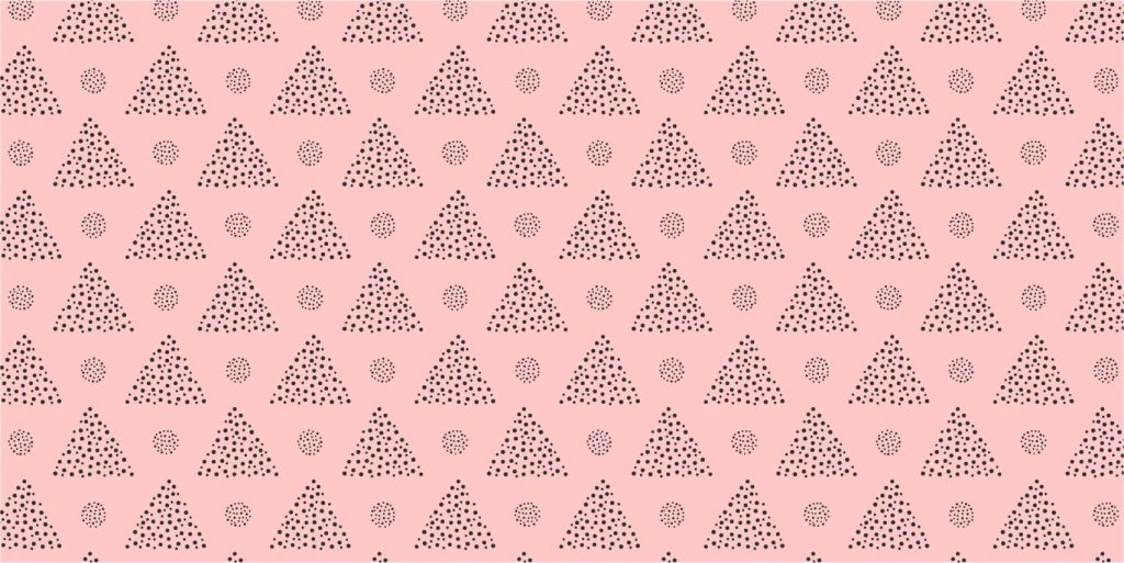 Triangles en pointillés