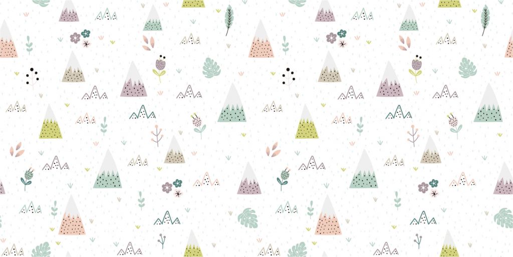 Montagnes, plantes et fleurs