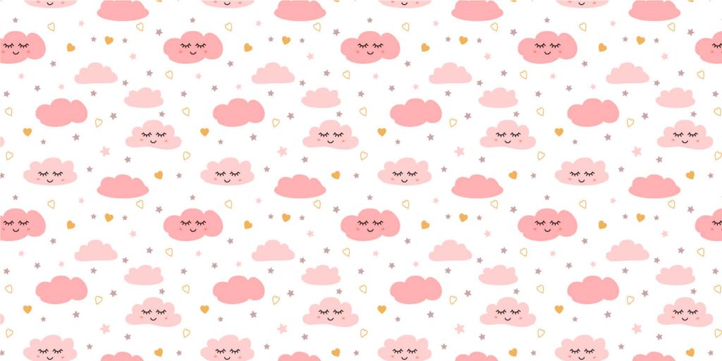 Nuages roses