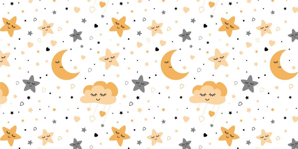Nuages, lunes et étoiles