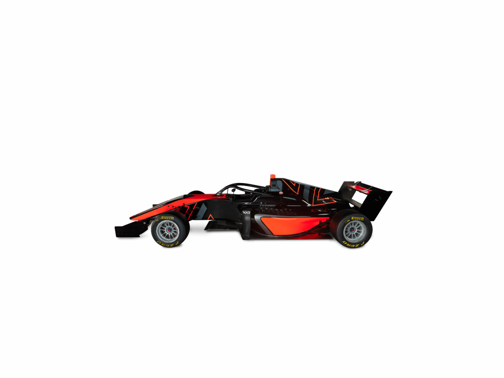 Formula 3 - Side view