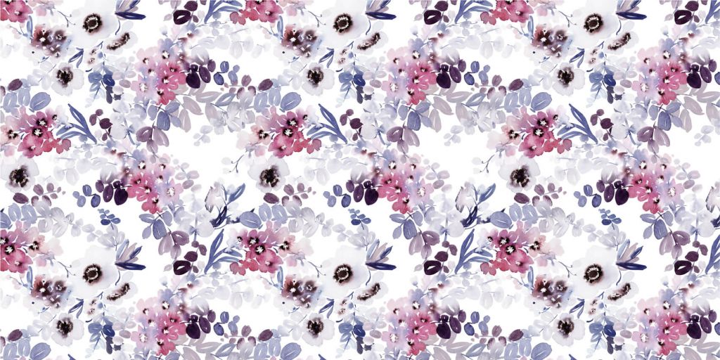 Aquarelle fleurs de printemps