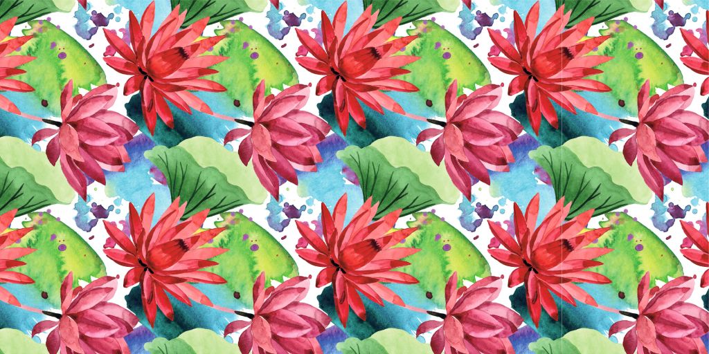 Motif de lotus