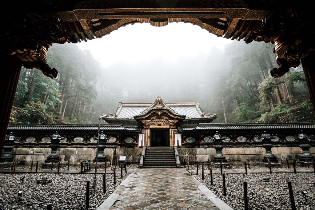 Ancien temple japonais