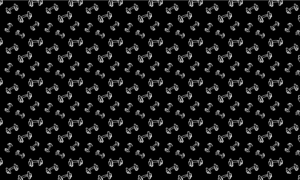 Motif d'haltère