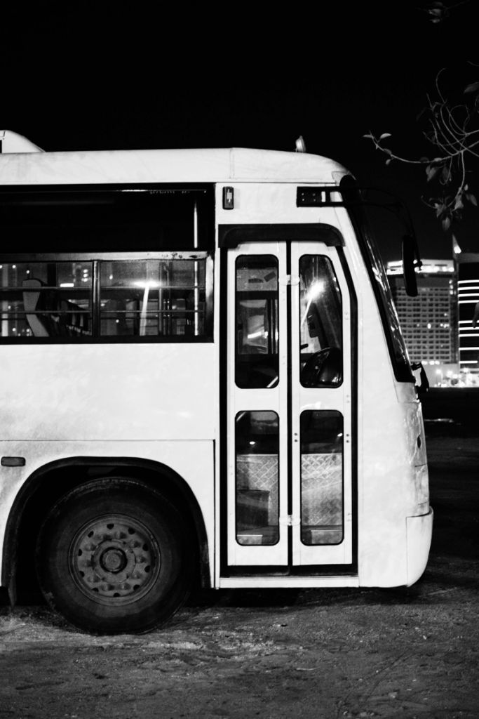 Portes d'entrée d'un bus