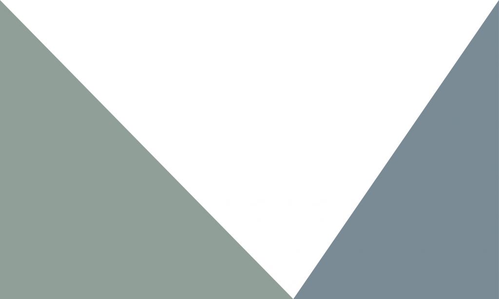 Triangles verts et bleus