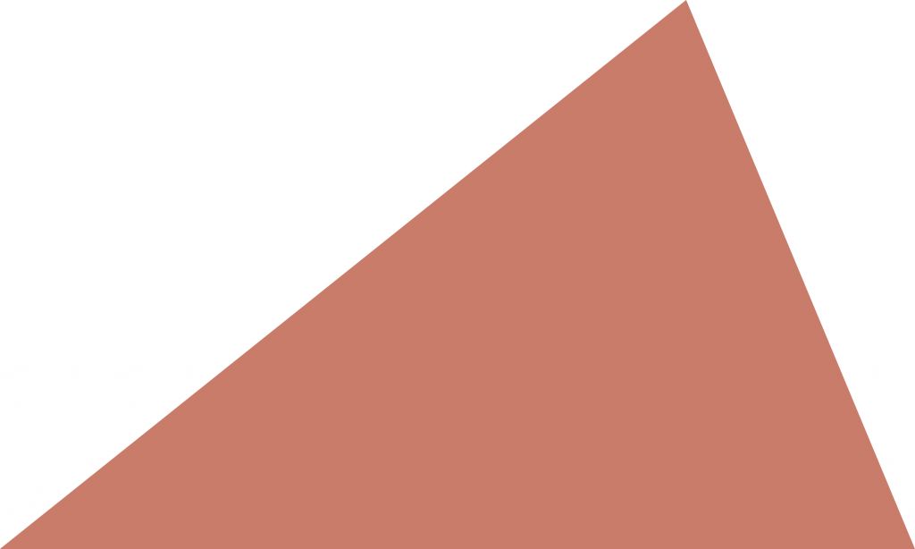 Triangle, vieux rose