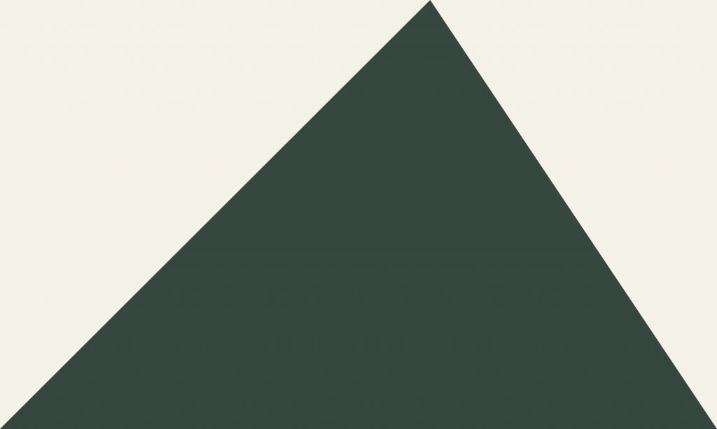 Triangle, vert foncé