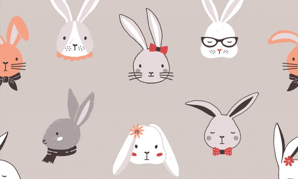 Motif de lapin