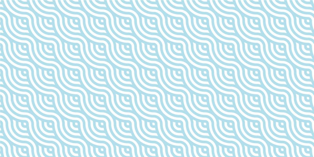 Motif Ondes bleues