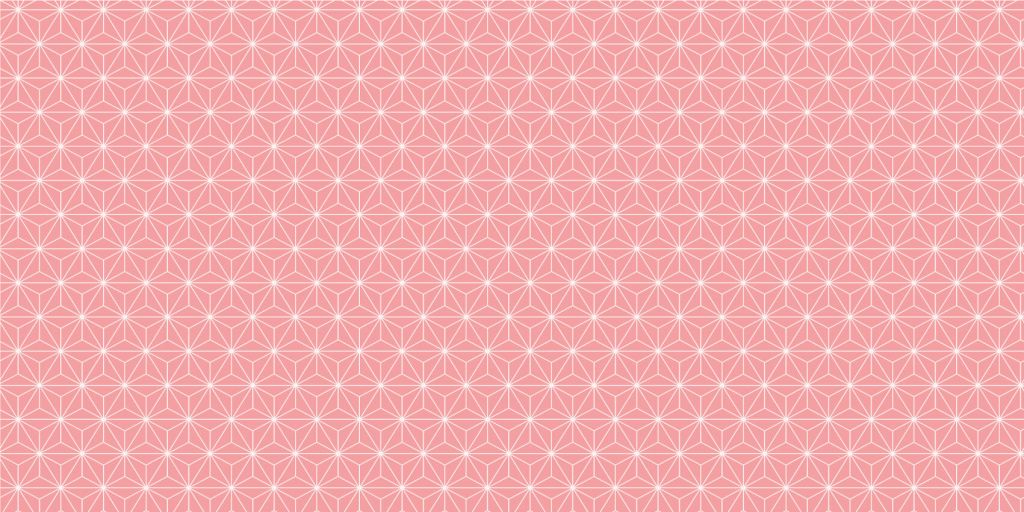 Motif Étoiles géométriques, rose