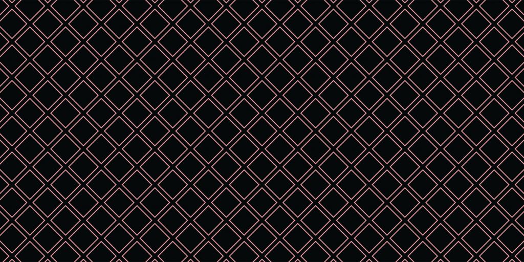 Motif Carrés géométriques, noir