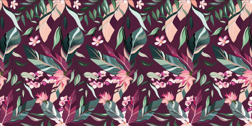 Motif de fleurs, rose