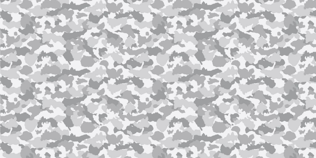 Motif l'armée, gris