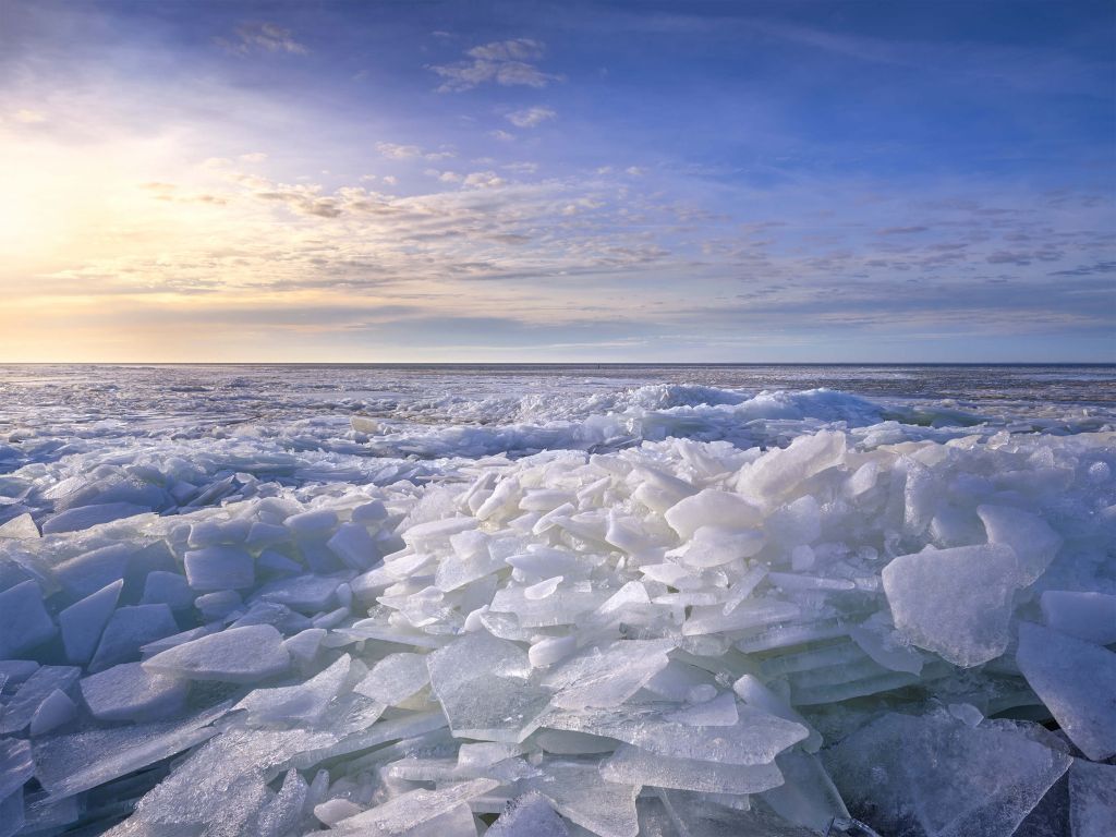 Glace concassée