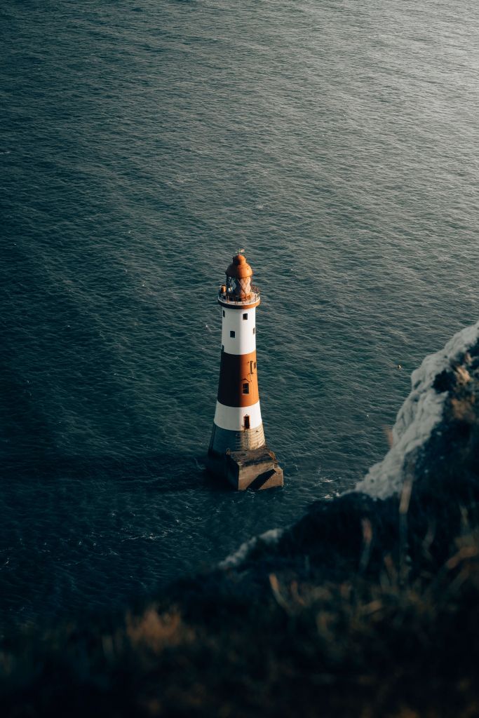 Phare sur la côte anglaise