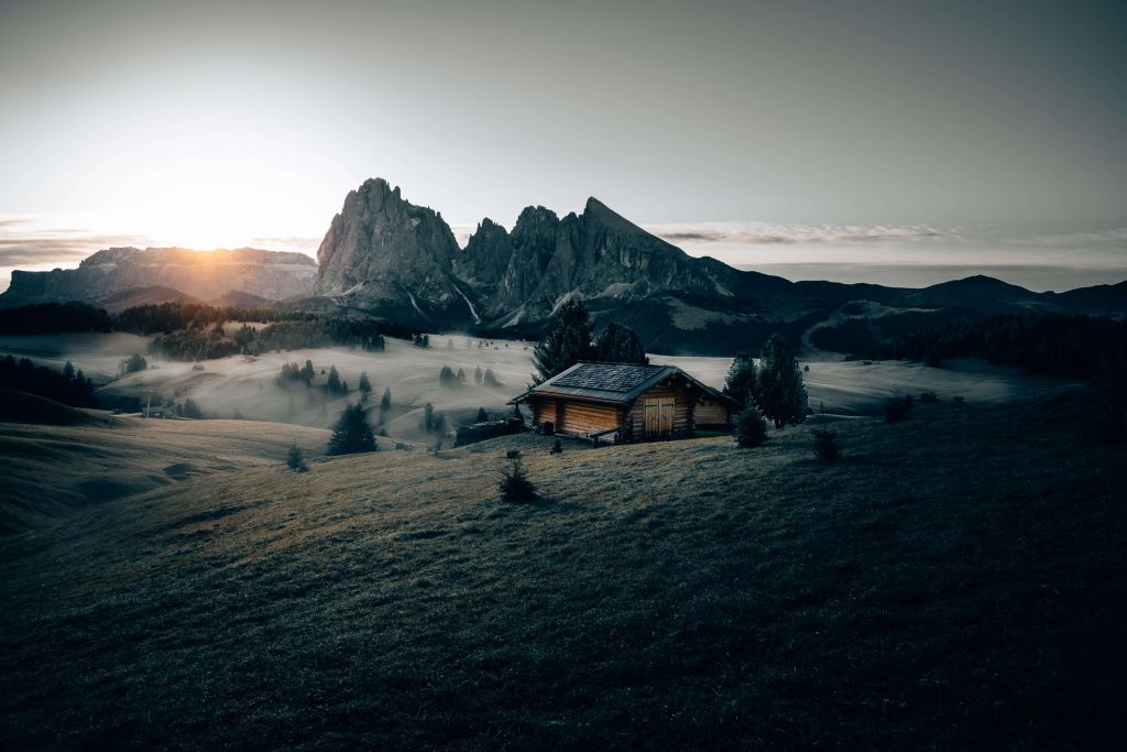 Paysage du Tyrol du Sud