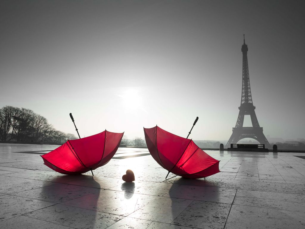 Parapluies rouges