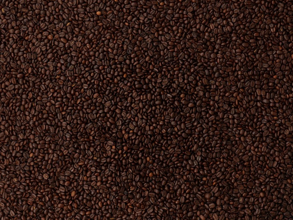 Grains de café torréfiés