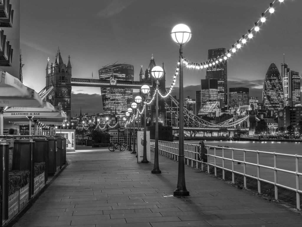 La route du Tower Bridge