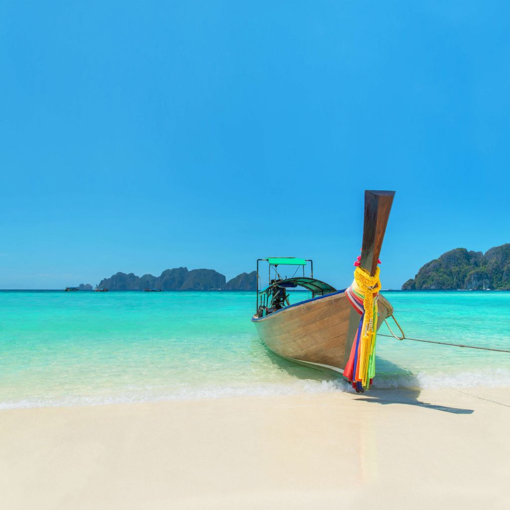 Bateau traditionnel thaïlandais