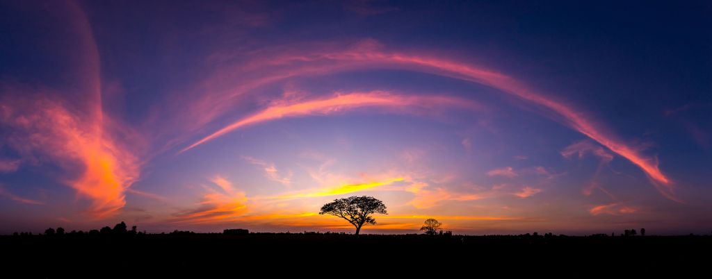 Coucher de soleil en Afrique