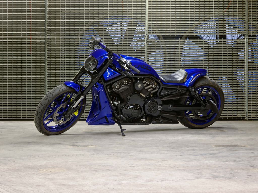 Moto avec V-twin